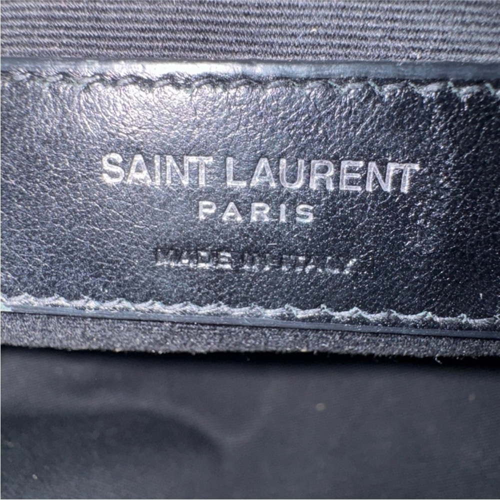 Saint Laurent YSL Lou Camera Bag Beige Leather Silver Hardware Crossbody - Picture 8 of 15